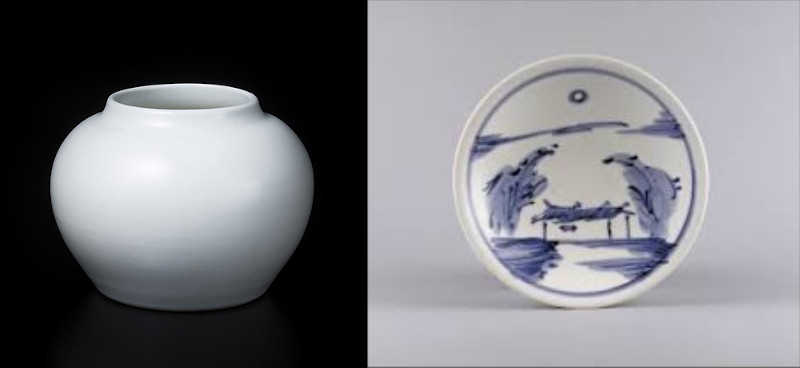 富本憲吉と尾竹紅吉/藤本能道・加守田章二・近藤悠三・田村耕一/渋草焼