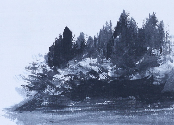 水墨山水｜新・古美術 高美堂（こうびどう）｜掛軸販売・通販・買取