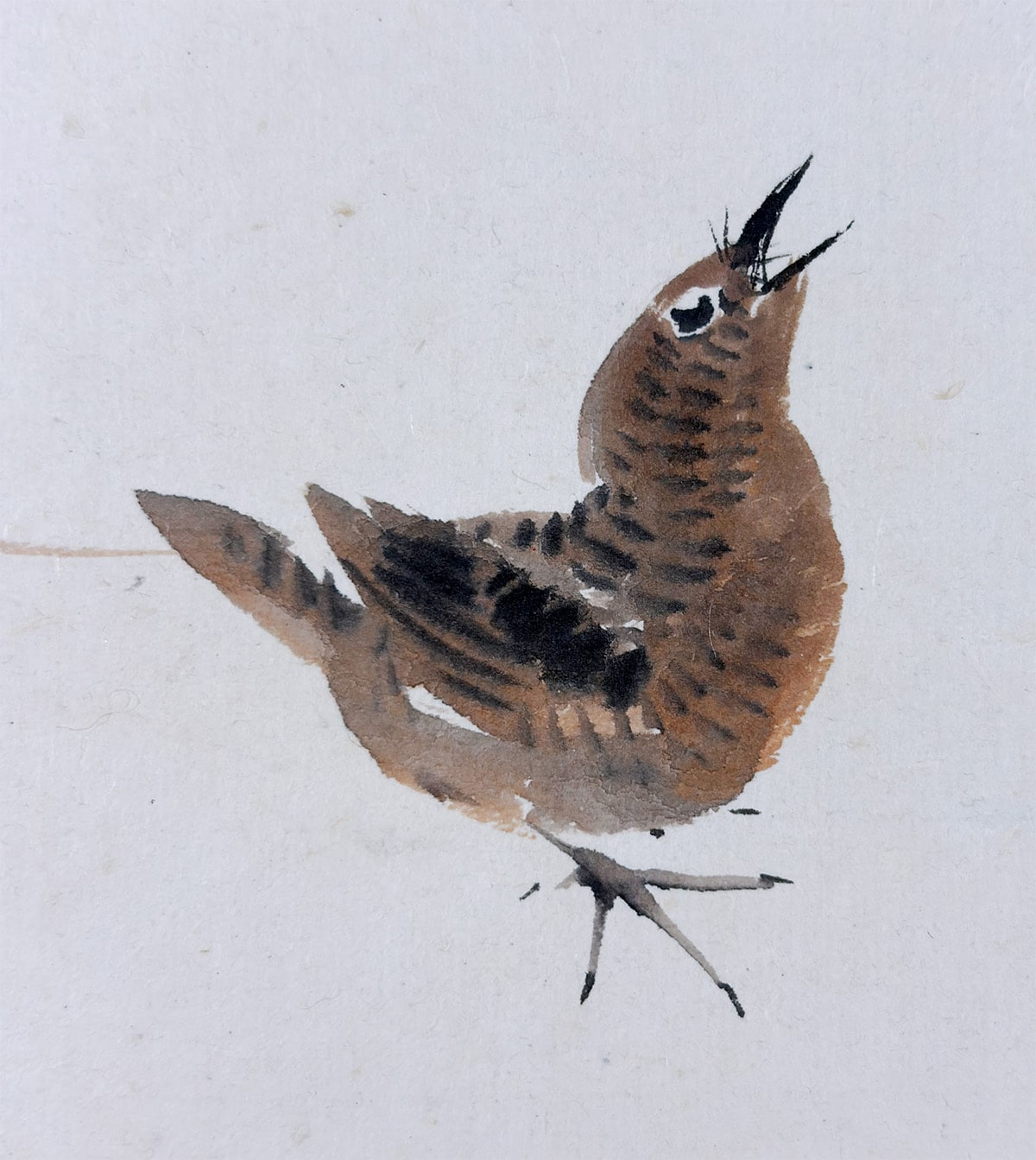 水仙に雀｜新・古美術 高美堂（こうびどう）｜掛軸販売・通販・買取