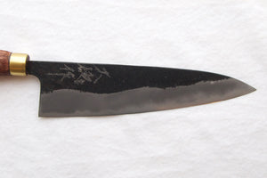 鍛冶職人 赤畠大徳 ｜ 黒打ペティナイフ 120mm