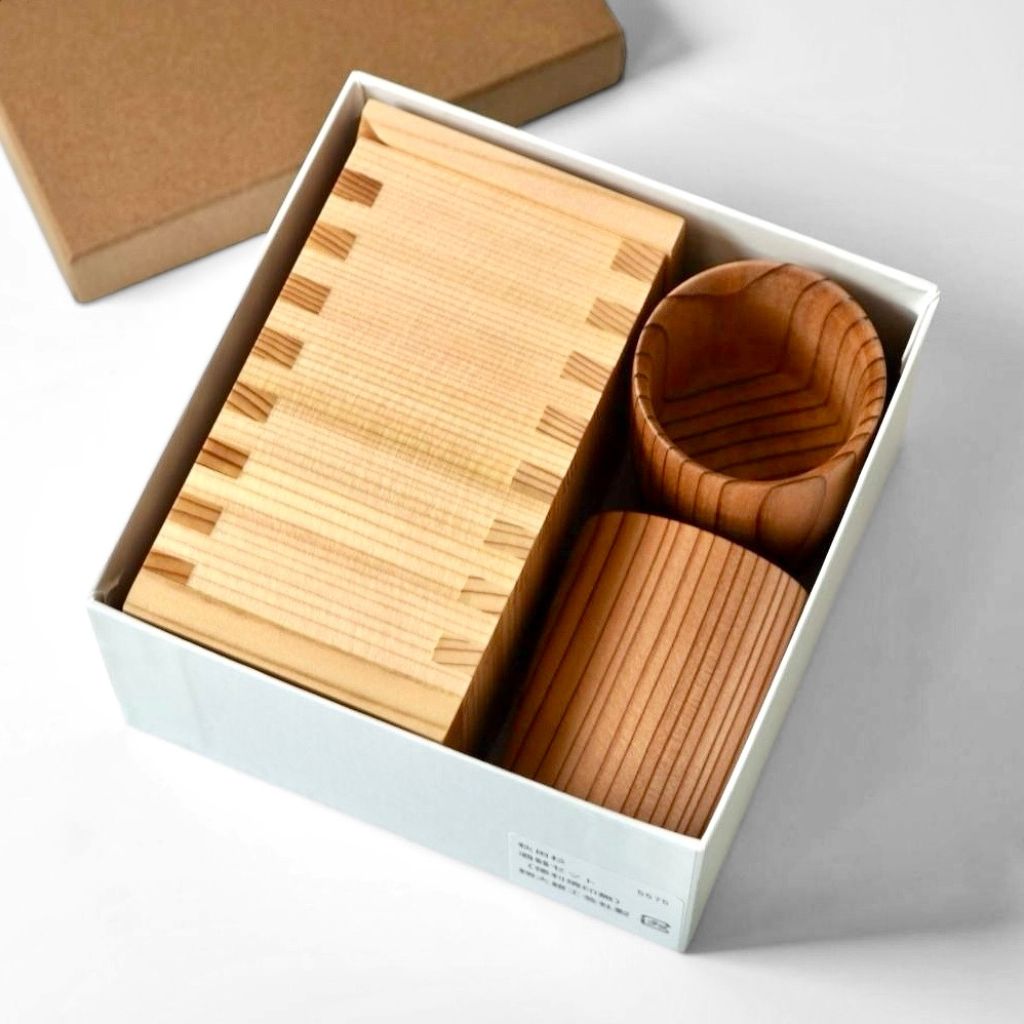 大館 秋田杉 酒器セット – 漆器 高翆