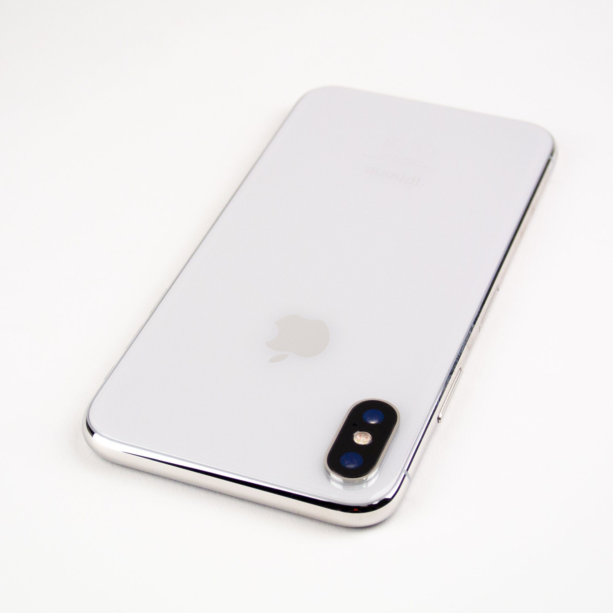 Telefon mobil Apple iPhone X 64GB, Silver - Klap