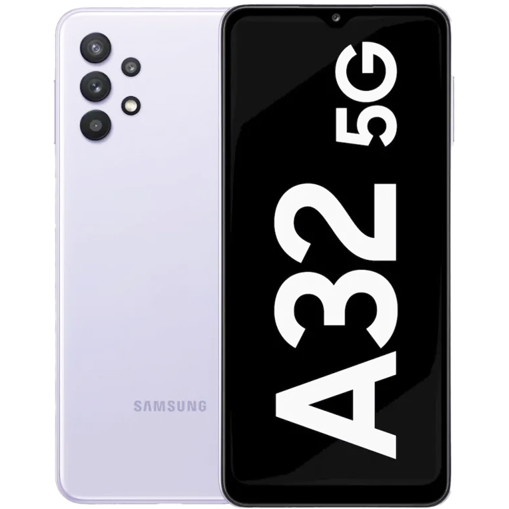 Telefon mobil Samsung Galaxy A32 5G 64GB, Awesome Violet - Klap