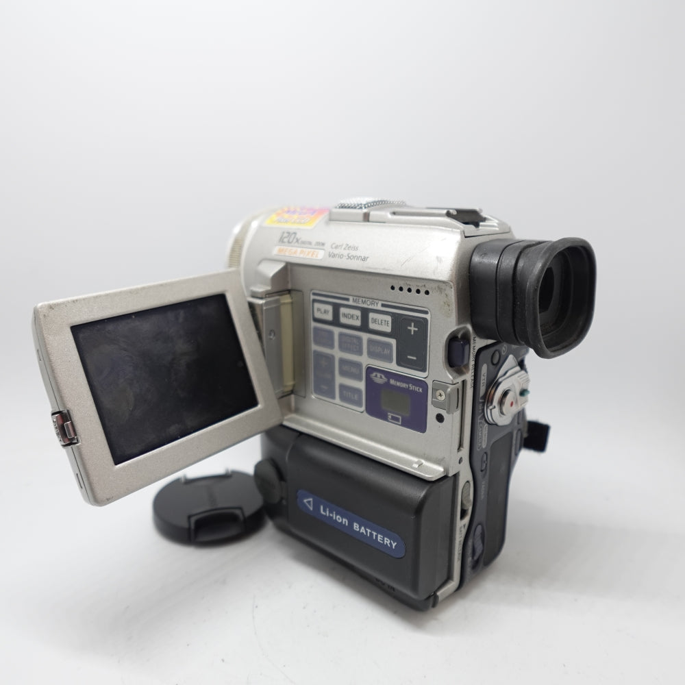 Used Sony Digital Handycam DCR-PC100 Mini DV Camcorder | Grey | U7
