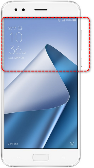 ZenFone] ZenFone 4 (ZE554KL) のNFC検出エリアはどこですか