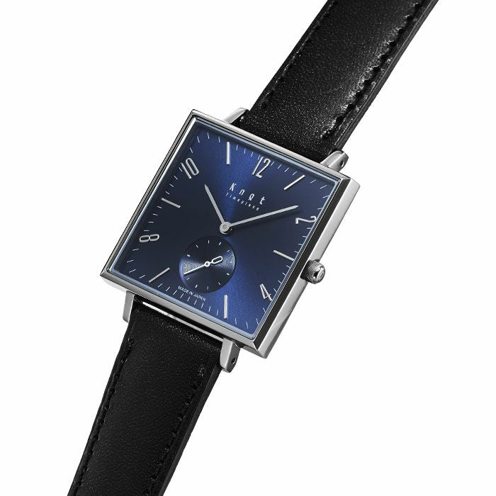 Knot SQ-32SVNV2 腕時計 メンズ レディース クォーツ ネイビー 日本製