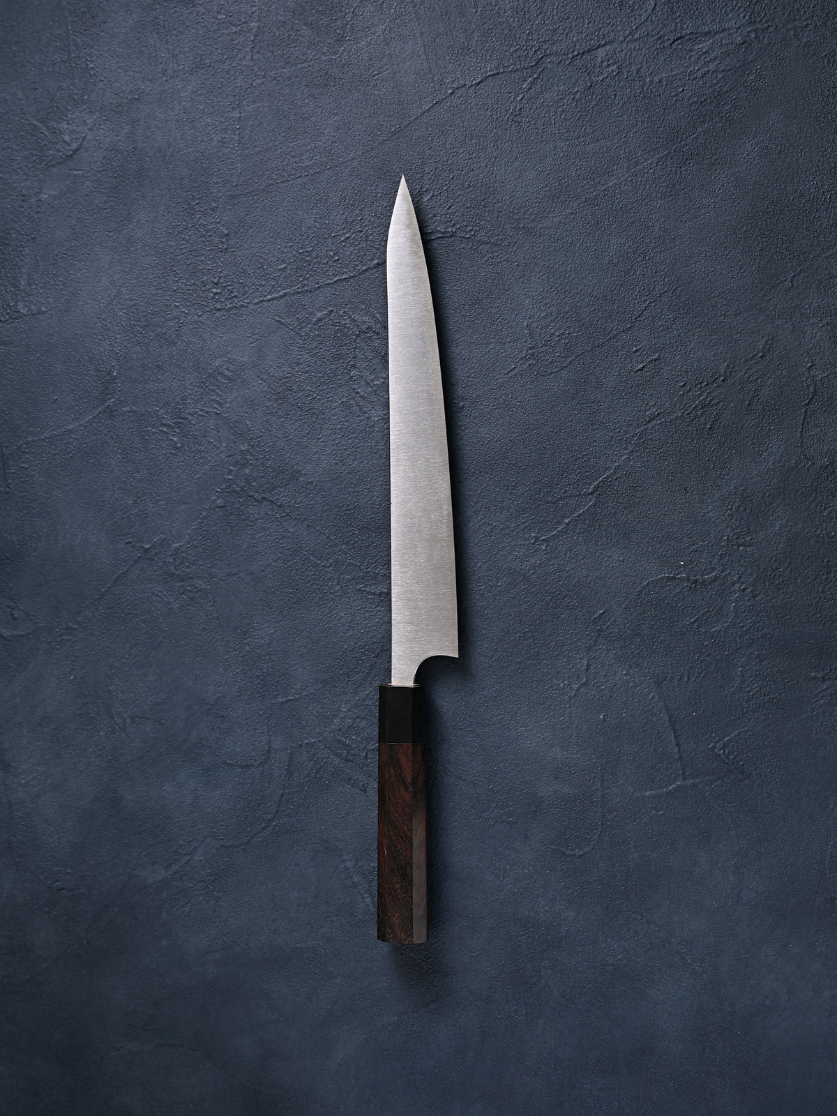 甲鉄 Koutetsu 筋引包丁240mm 青紙スーパー鋼 紫檀八角柄 – ナイフ