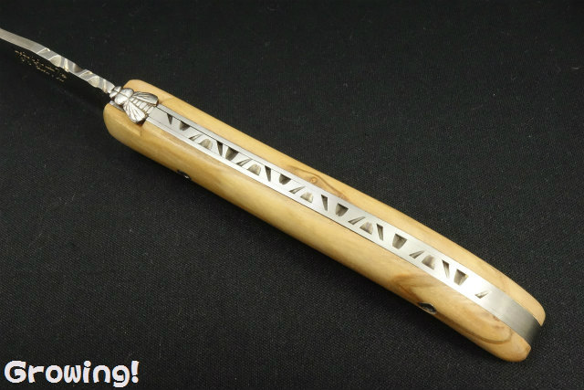 ナイフショップ グローイング！□ラギオール 折りたたみナイフ 装飾