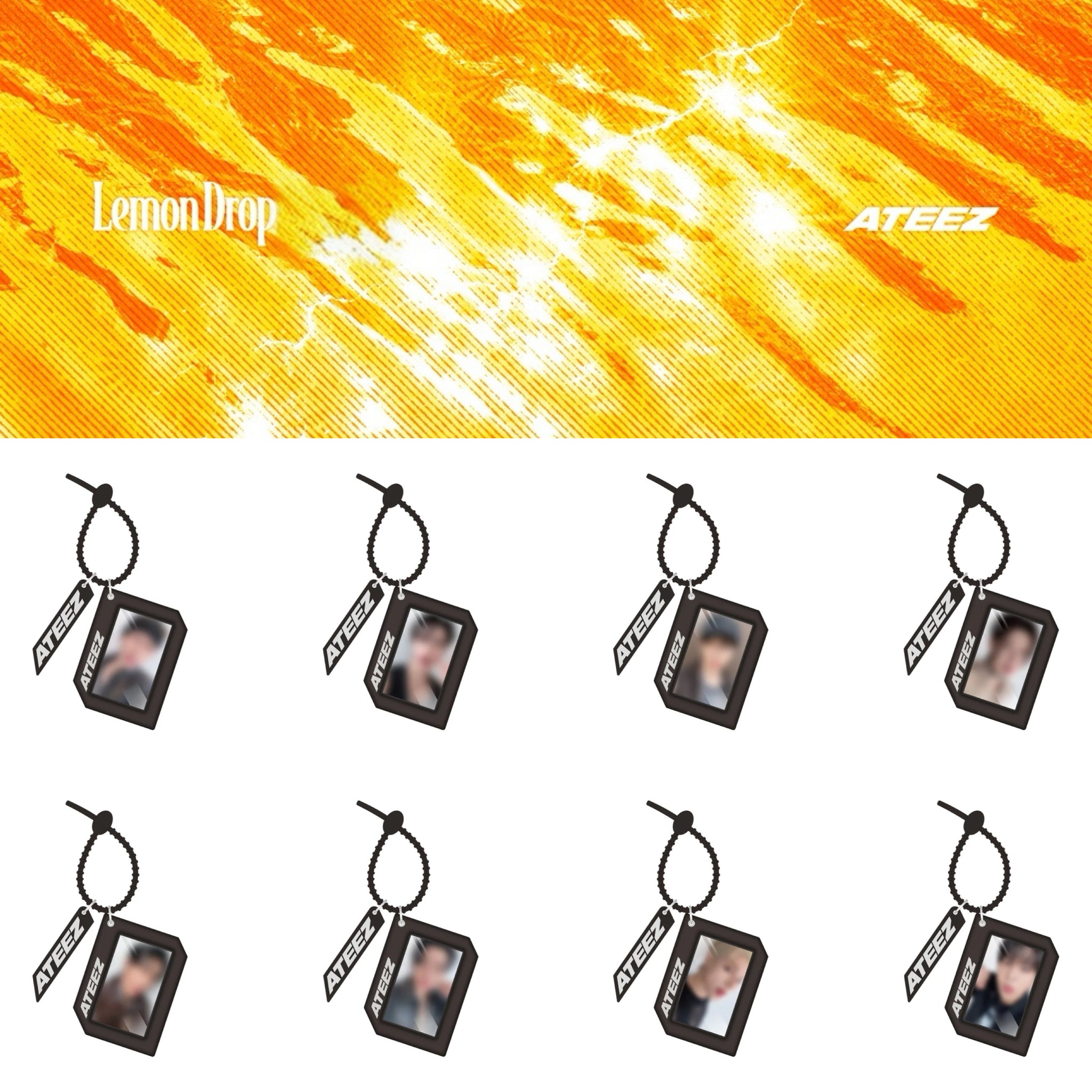 ATEEZ Japan Official Lemon Drop Photocard Holder – K-STAR