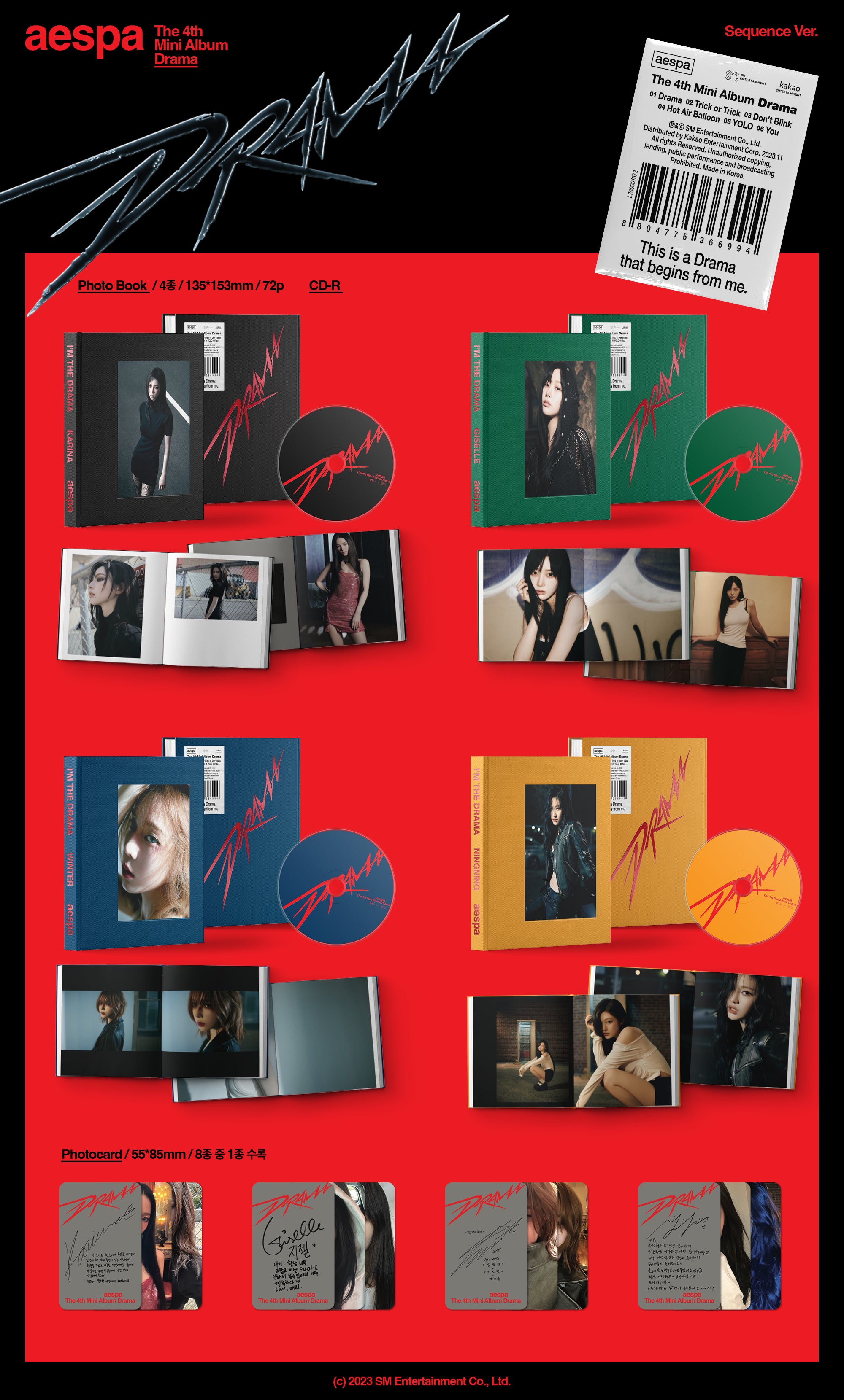 AESPA - DRAMA (Sequence Ver.) – K Stars