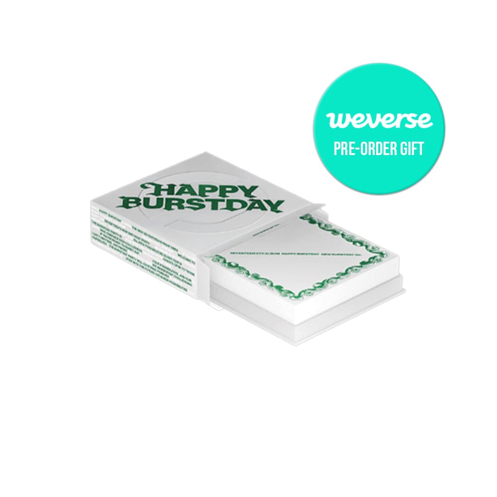 Weverse, KAKAO) SEVENTEEN - HAPPY BURSTDAY