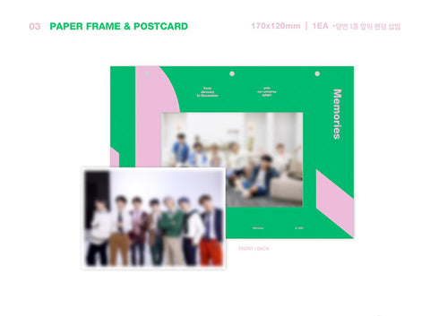 REISSUE] BTS Memories of 2020 DVD+Extra Photocard Set – KPOP MARKET