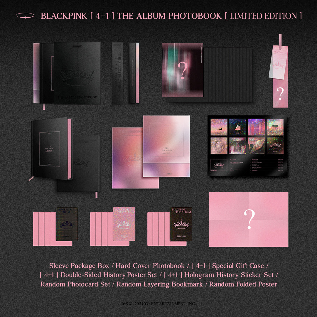 BLACKPINK] 4+1 : The Album Photobook : Limited Edition – krmerch