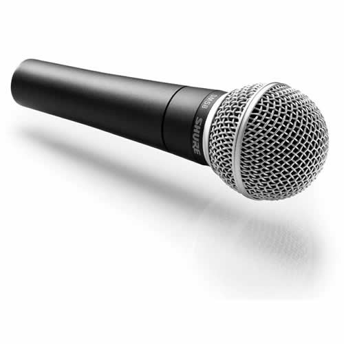 Shure SM58-LC Dynamic Vocal Microphone TWIN PERFORMER PAK – Kraft