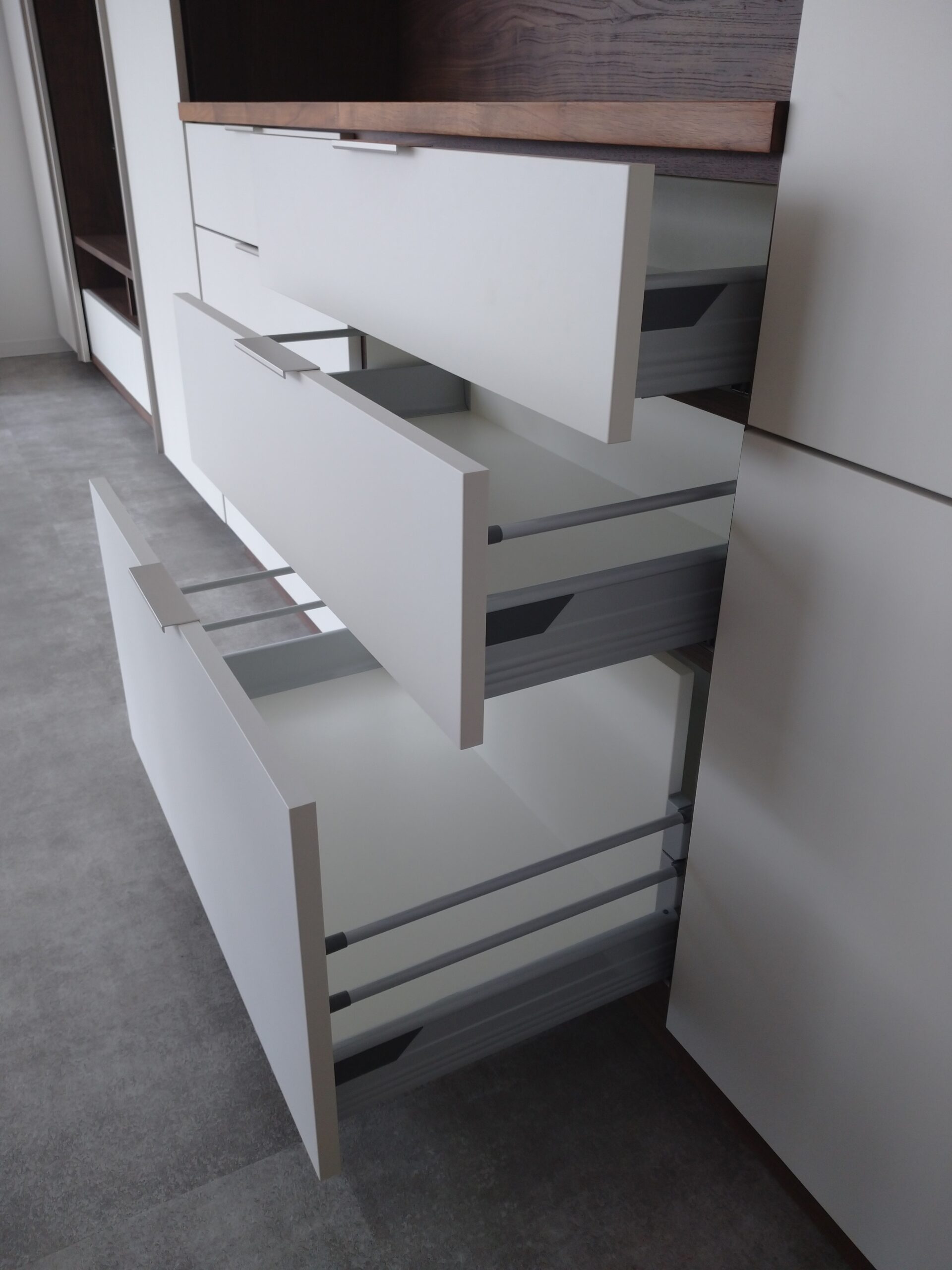 当店で使っている金具「ブルム社タンデムボックス」 - オーダー家具