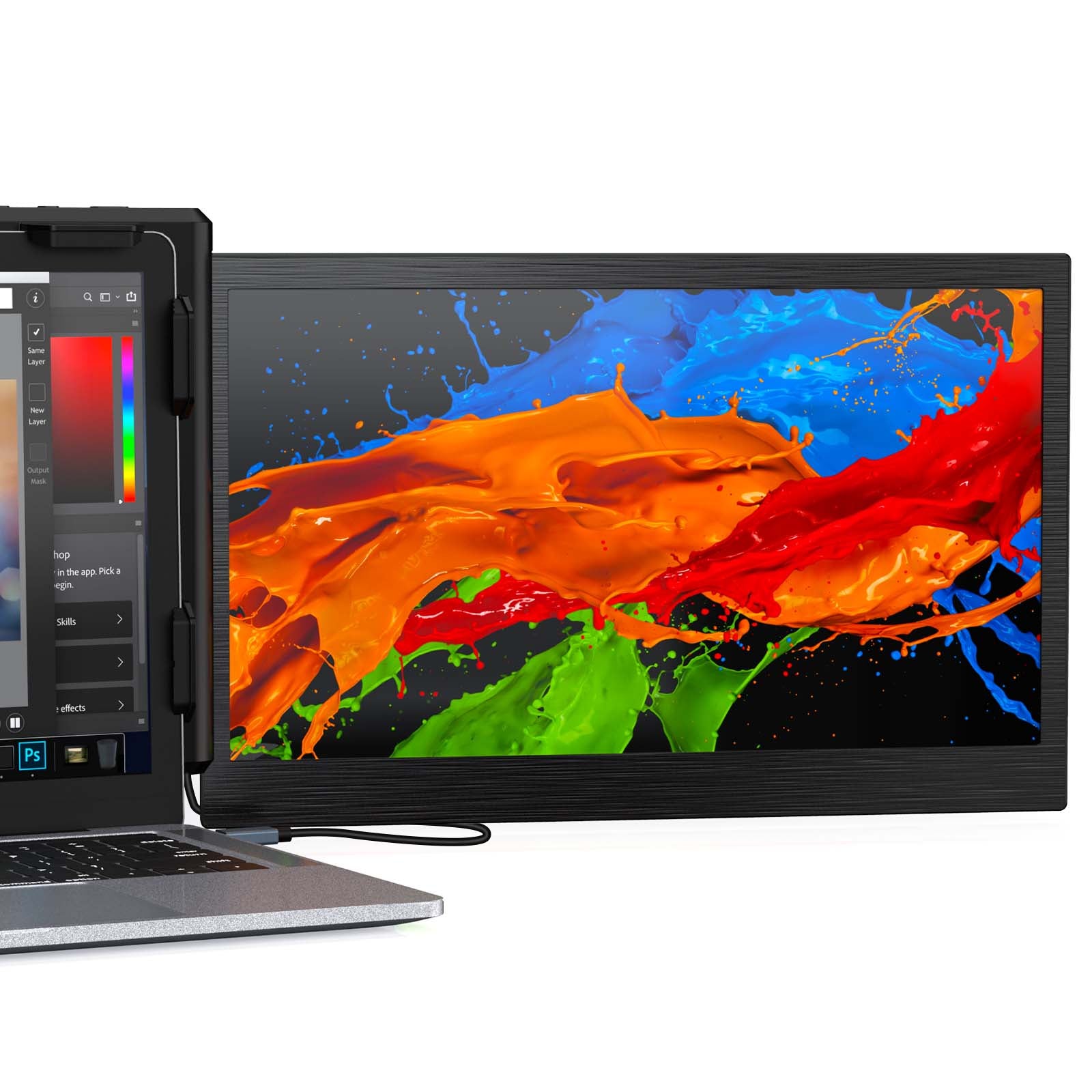 Kwmusy P2S トリプルモニター Kwumsy P2 PRO 13.3'' Laptop Tri-Screen