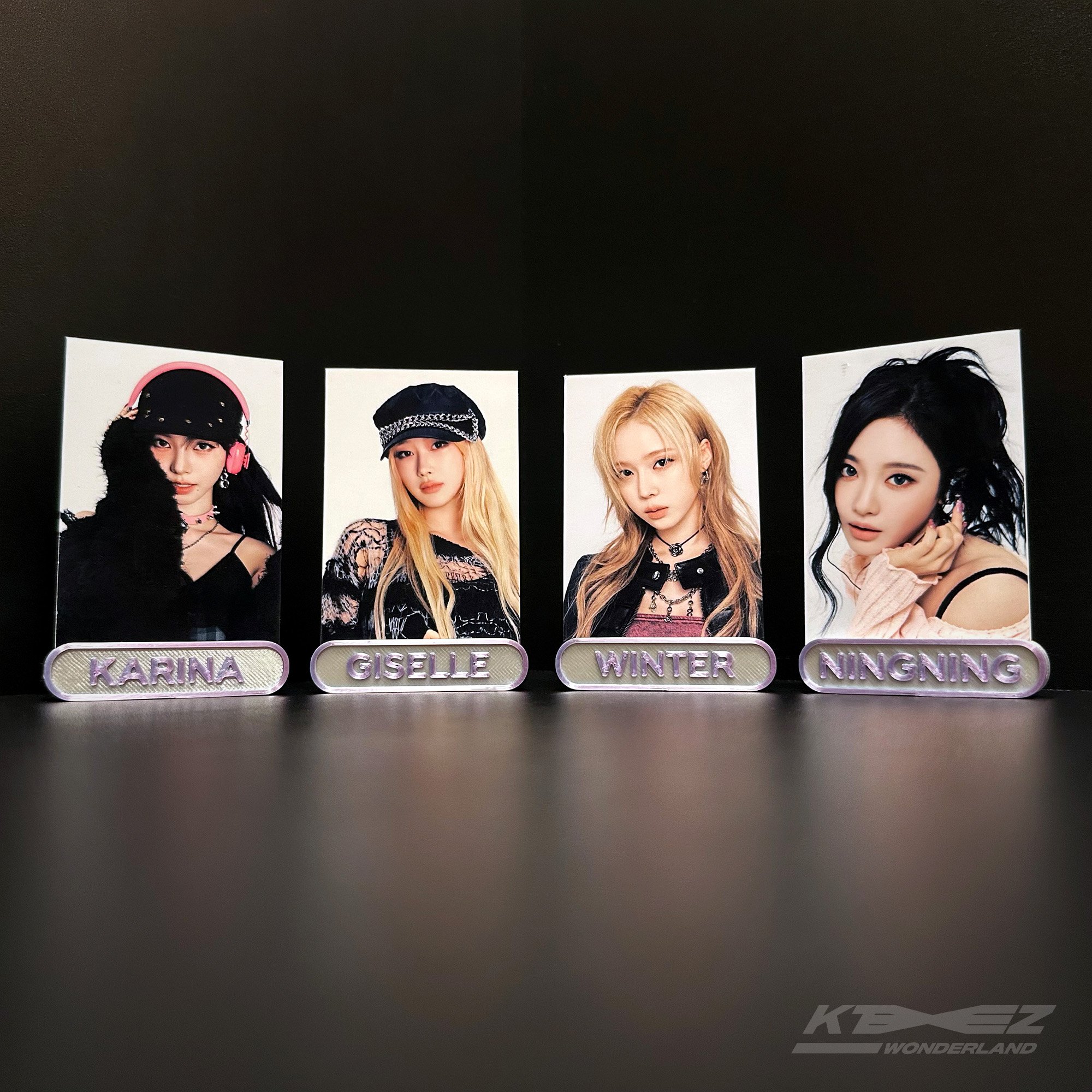 Aespa Star Lightstick Stand + Winter PC Stand - KTEEZ Wonderland