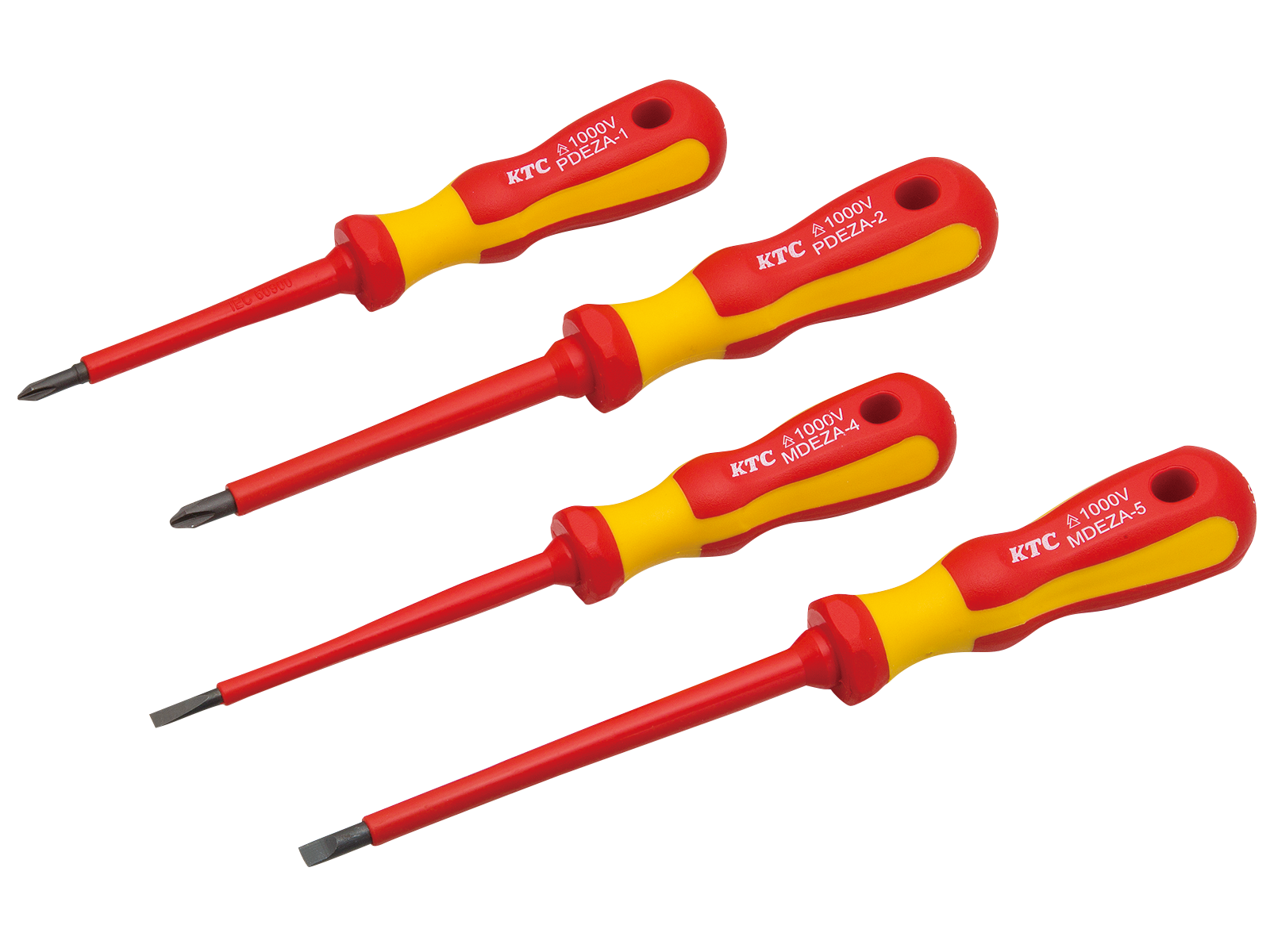 絶縁ドライバセット[4本組] | KTCツールオフィシャルサイト