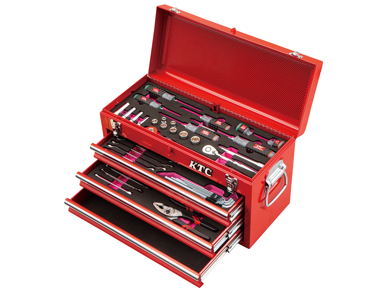 工具セット（チェストタイプ）［51点］ | KTCツールオフィシャルサイト