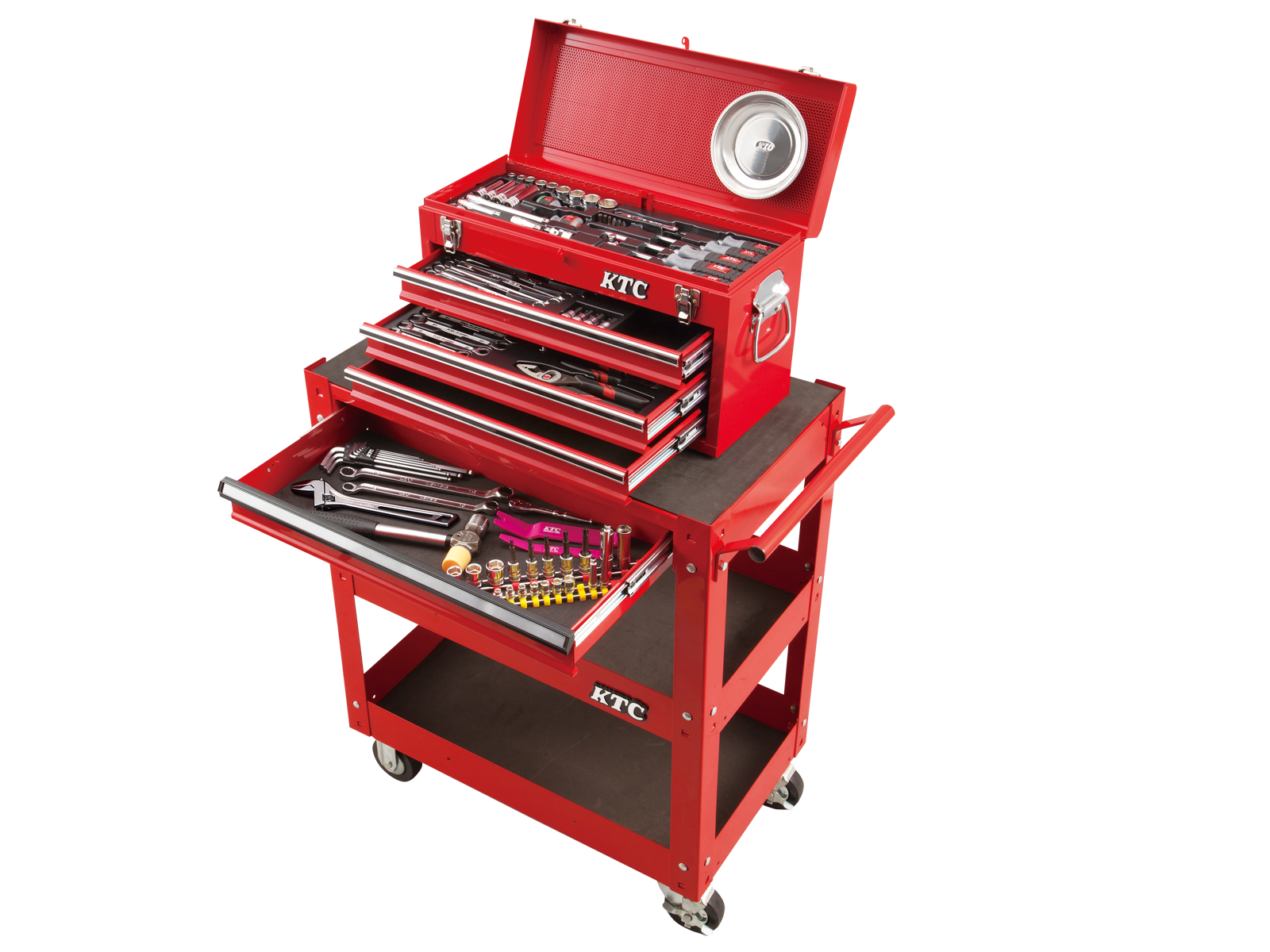 6.3/9.5sq.工具セット エキスパートモデル（チェスト＋ワゴンタイプ