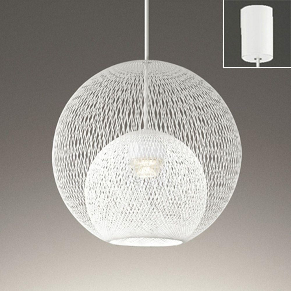 オーデリック ペンダントライト OP252331LR φ495 電球色 吊り下げ 白色