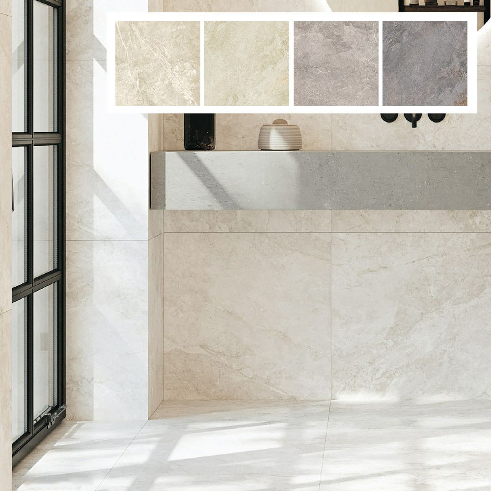 スワンタイル MYL-60 ミロス 600角平 4枚入/ケース｜建材・住宅資材の