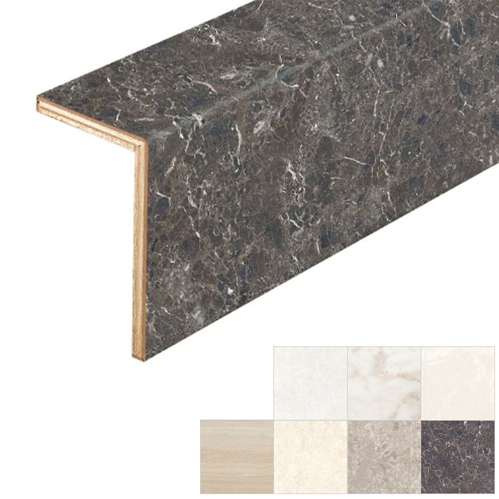 大建工業 セレクト石目柄 上り框(L型) 長さ1,950 長さ2,950(YNZ91