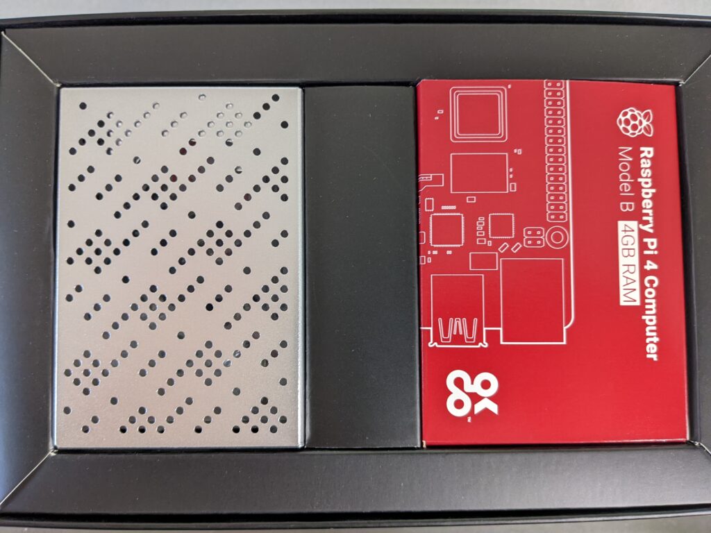 ラズパイ】「Okdo Raspberry Pi 4 B 4GB スターターキット」ラズパイ初