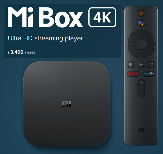 新製品】Xiaomi製Android TV Box・Mi Box 4Kが登場【マイナーUP版】