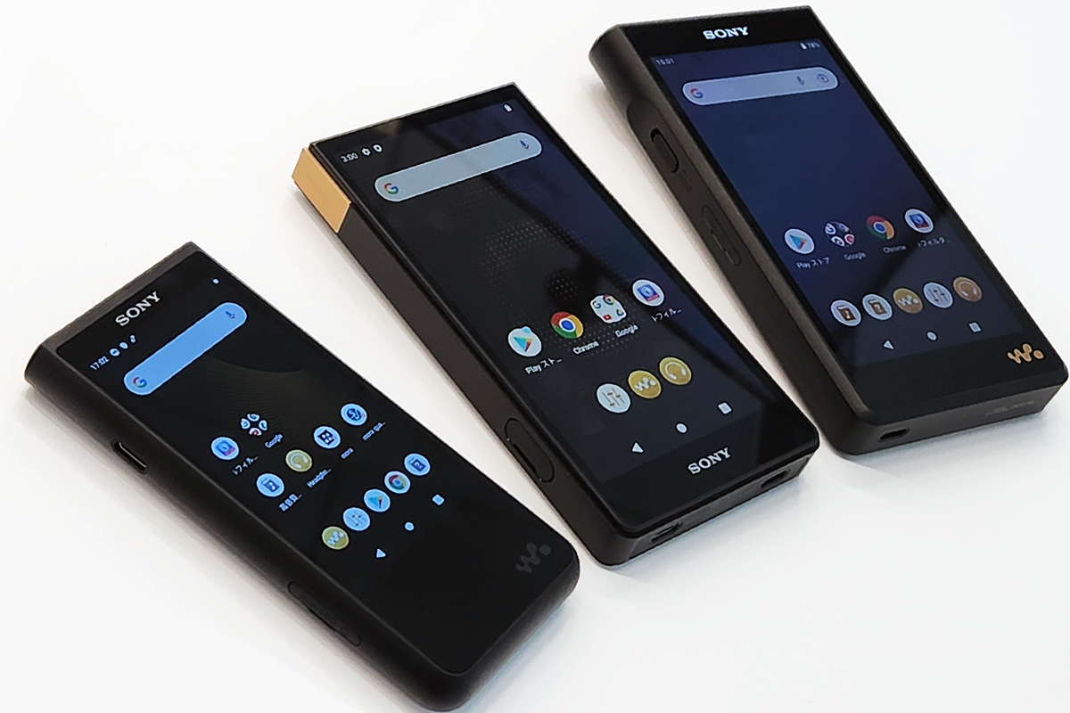 ストリーミング対応ウォークマンハイエンドモデル「NW-ZX707」実機