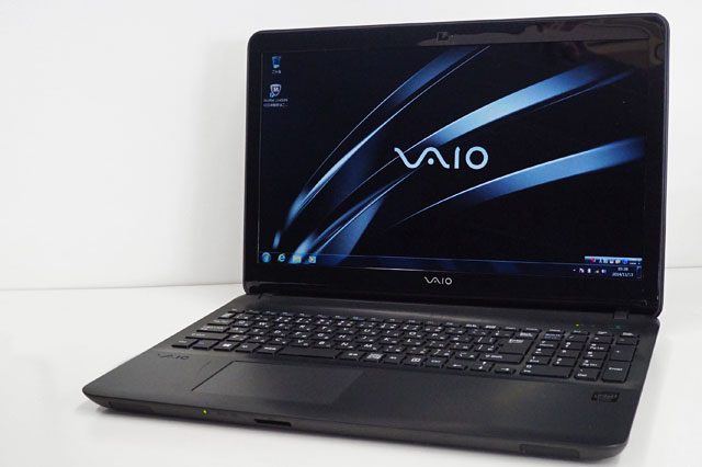 Windows 7 Professional」搭載を選んだVAIOがどういうふうになっている