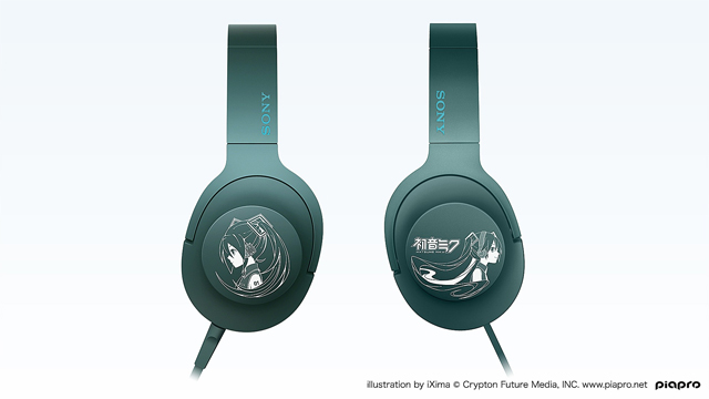 h.ear on（MDR-100A) x 初音ミク」、MIKU MODEL、PRODUCER MODEL
