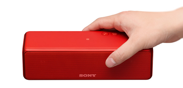 ハイレゾ音源とWi-Fi接続に対応したワイヤレスポータブルスピーカー h