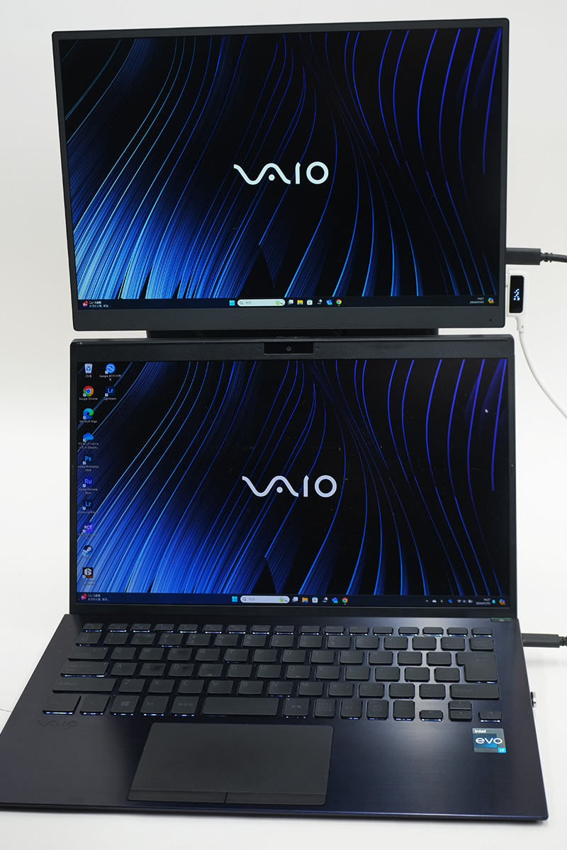 モバイルディスプレイ「VAIO Vision+ 14」レビュー。14.0型 16：10