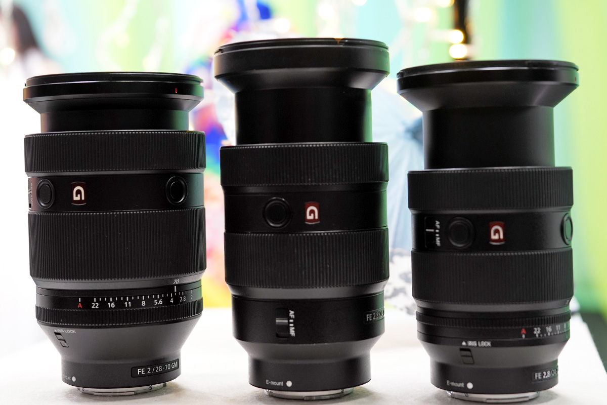 全域開放F値2 大口径標準ズームレンズGマスター FE 28-70mm F2 GM