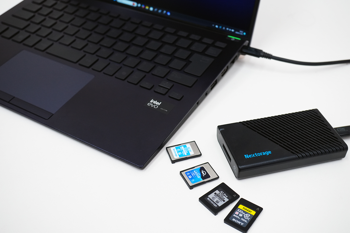 CFexpress Type A / SDメモリーカード両対応のカードリーダー「MRW-G2