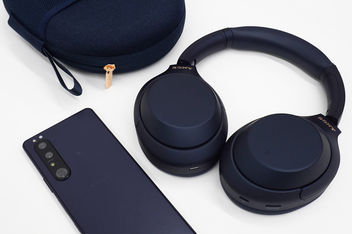 ワイヤレスノイズキャンセリングステレオヘッドセット 「WH-1000XM4/LM