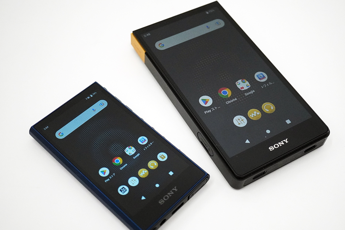 ウォークマン「NW-ZX707」「NW-A300シリーズ」に、Android 14対応OS