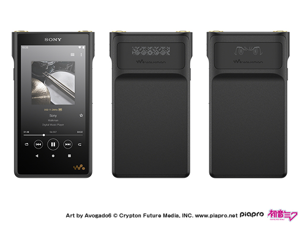 ソニーストア限定の、初音ミクコラボ ウォークマン・ヘッドホン販売