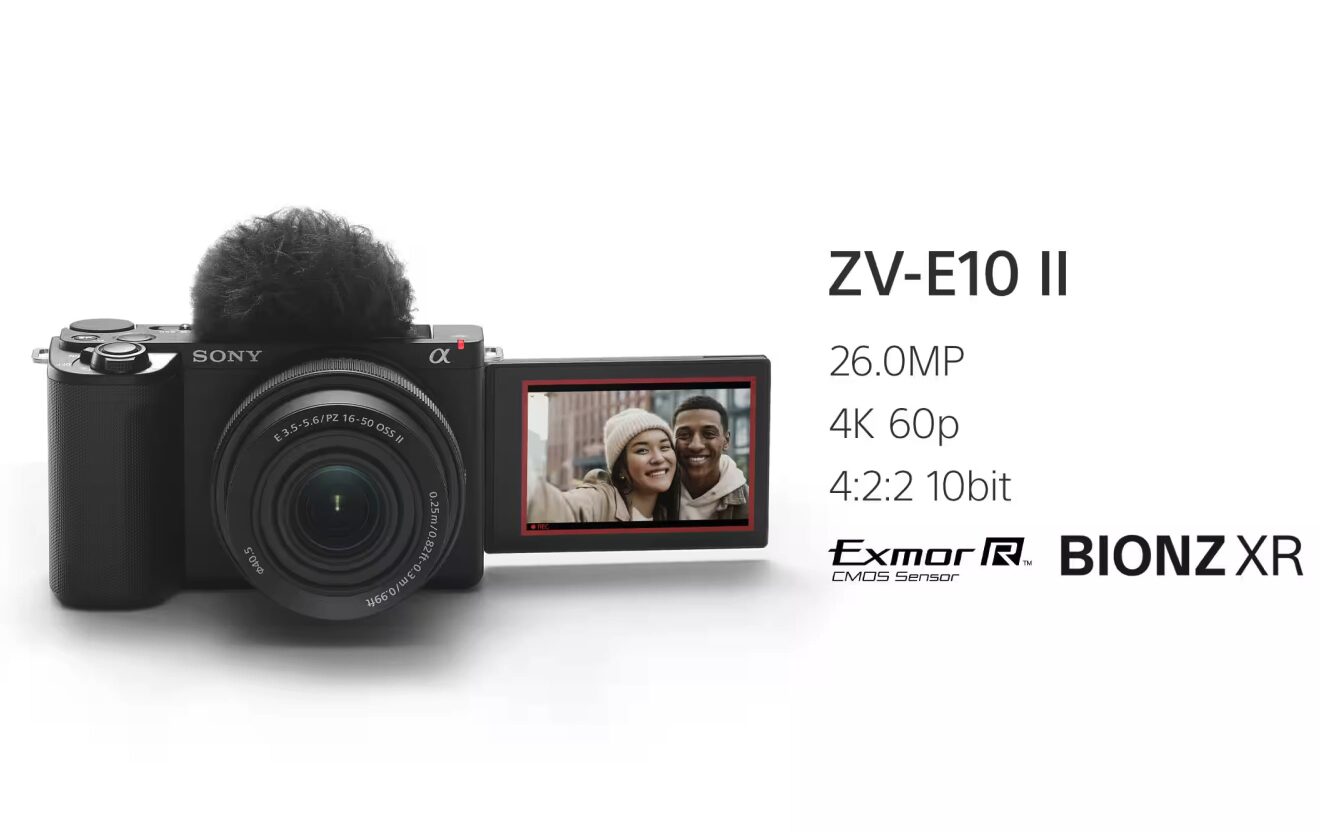 APS-C EマウントVlogカメラ「VLOGCAM ZV-E10II」（ZV-E10M2）、8月2日