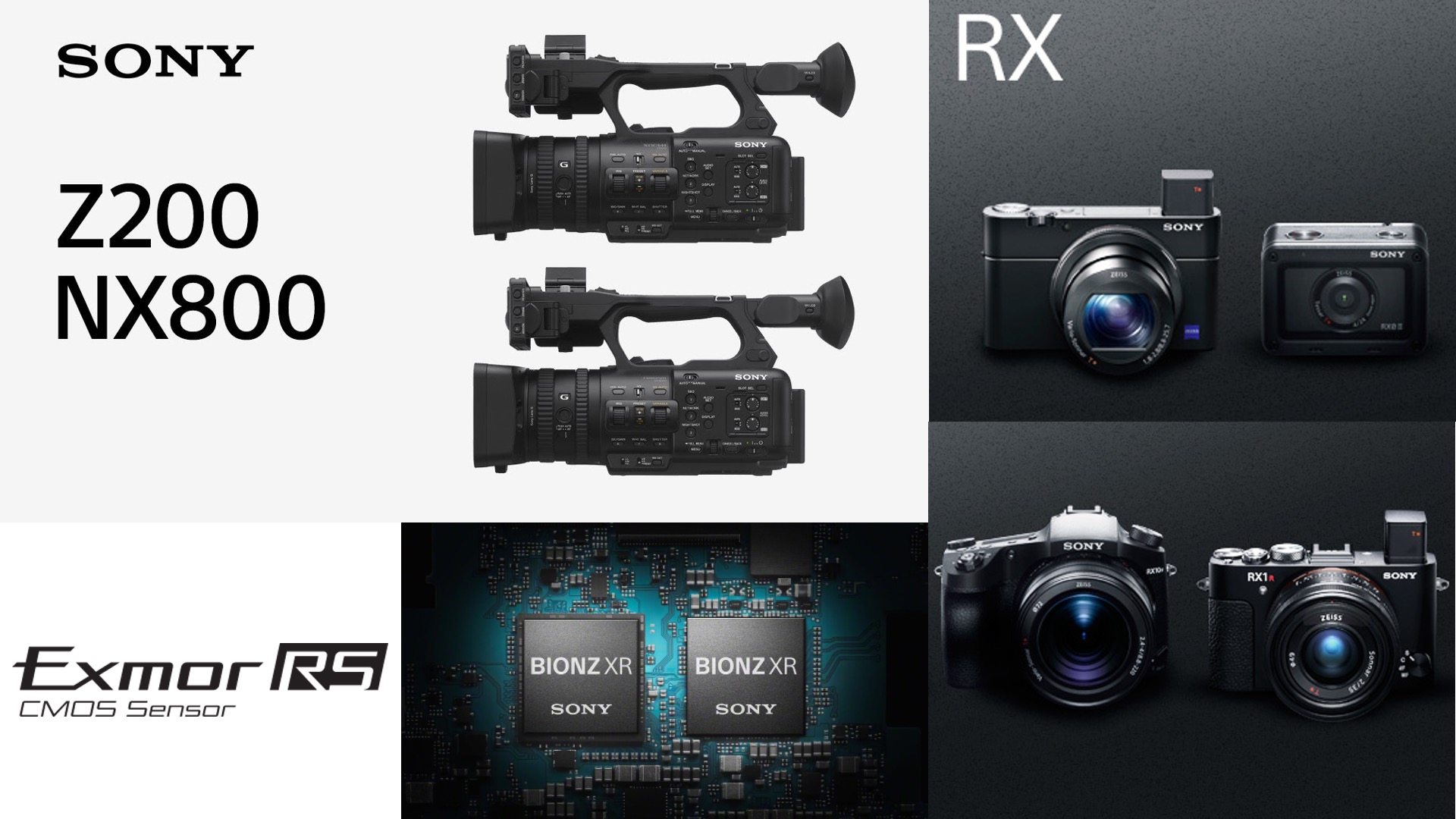 4K60pに対応した最新 Cyber-shot（サイバーショット）RXシリーズは登場