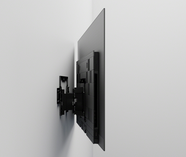 ソニーBRAVIA向けスイーベル機能付き壁掛けユニットの新型「SU-WL900