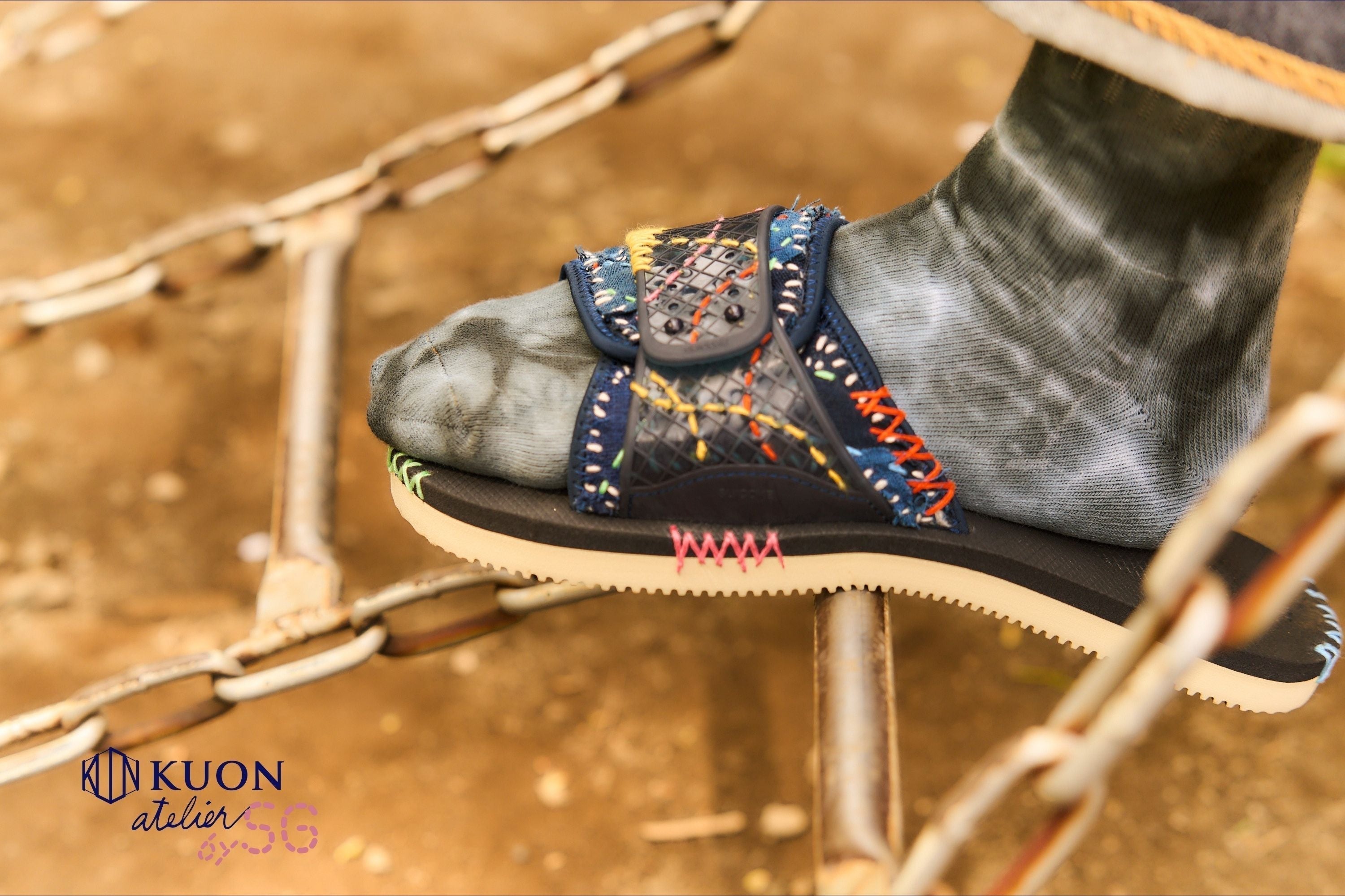 KUON atelier by SG: “SUICOKE”刺し子サンダル 発売 – KUON Tokyo