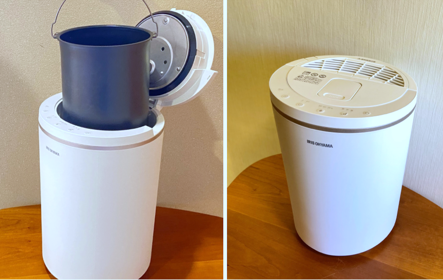 持ち運べる水タンクに惚れた「アイリスオーヤマのスチーム式加湿器