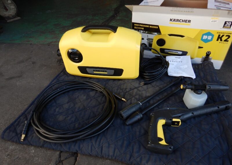 販売終了いたしました」中古程度良 ケルヒャー 電動高圧洗浄機 K2
