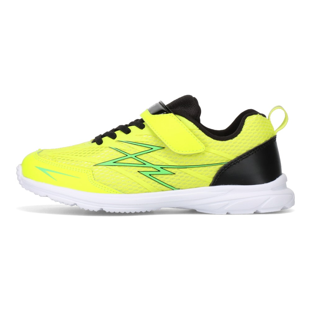 GXR ジーエックスアール ランニングシューズ（ゴム紐＋ベルト）軽量 白