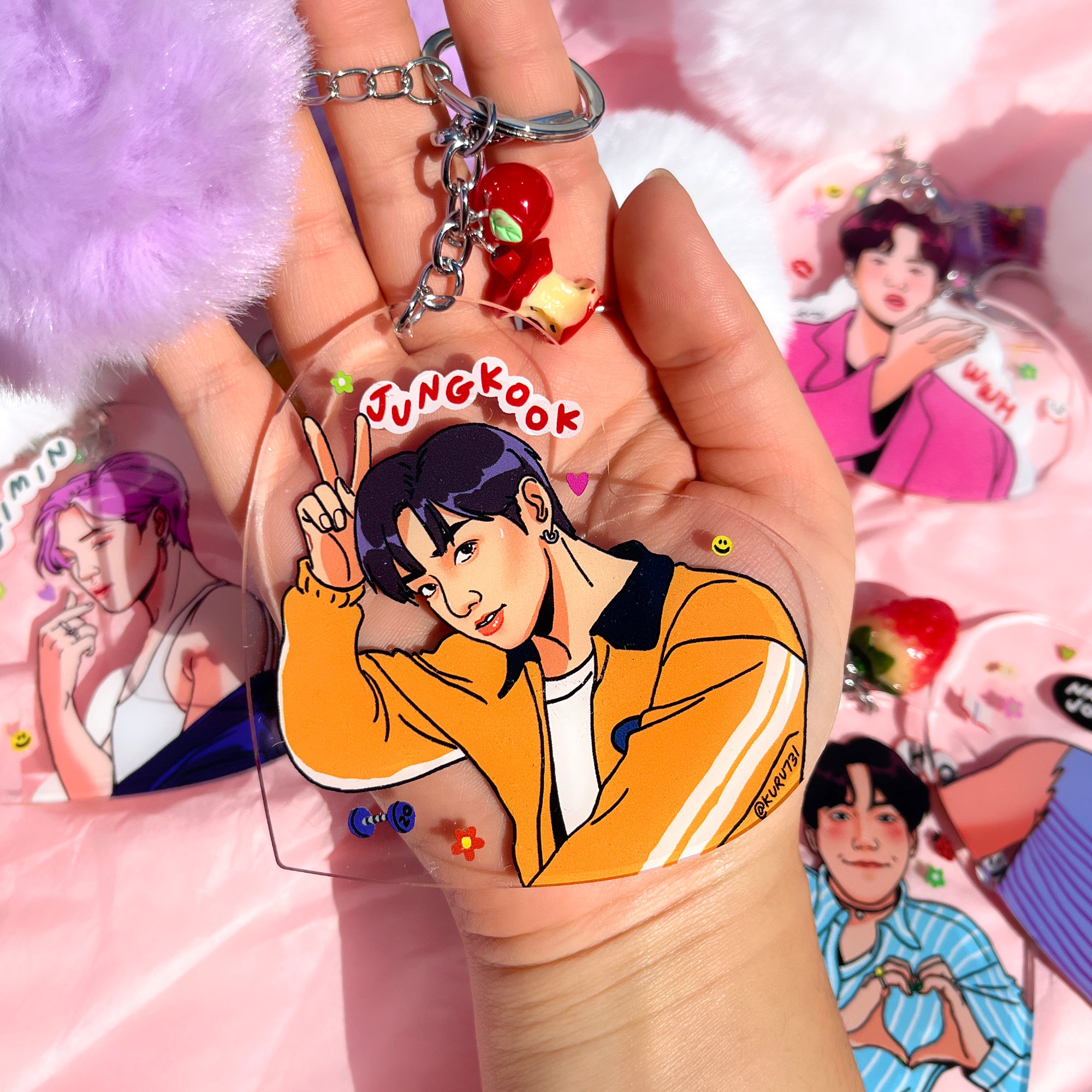 BTS OT7 Keychains – kuru731