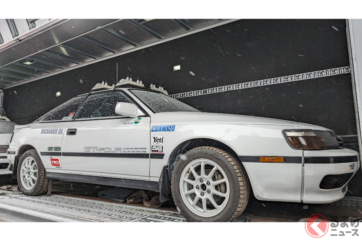 トヨタ斬新「セリカ」が実車展示へ！ まさかの「私をスキーに連れてっ