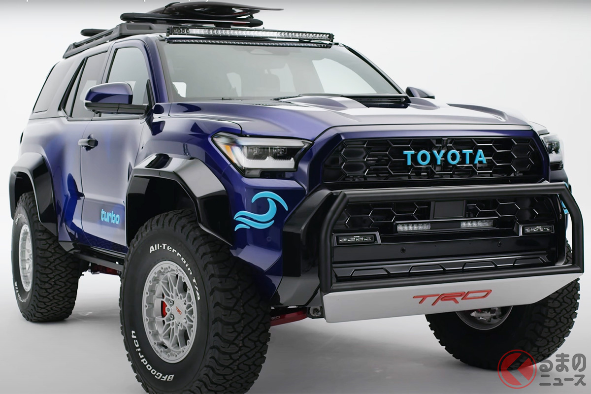 トヨタが「新ハイラックスサーフ」世界初公開へ 現代に蘇った