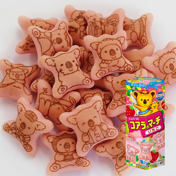 ロッテ「コアラのマーチ＜いちご＞」48gのお得通販｜Kuradashi
